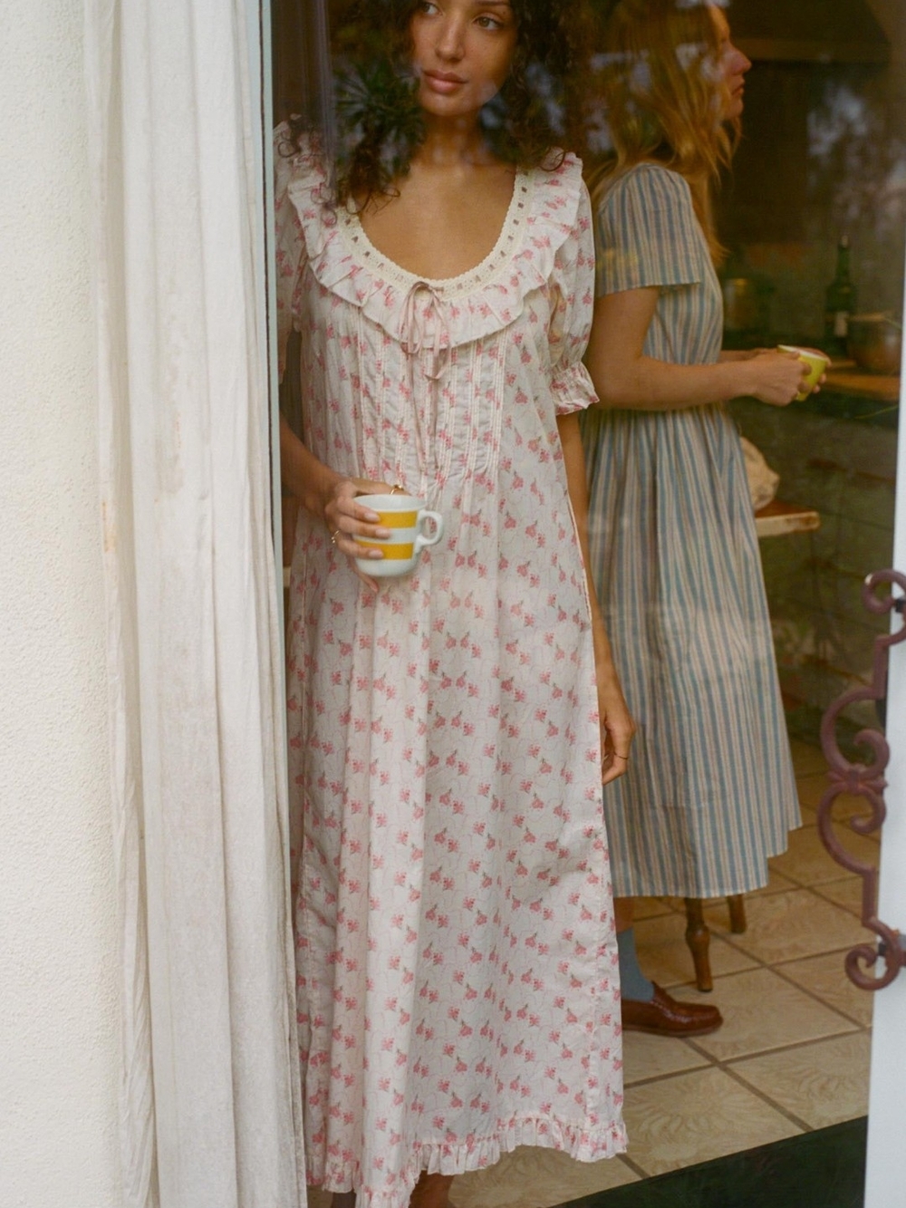Christy Dawn Inez Dress In Blush Bouquet - Picture 6 of 10